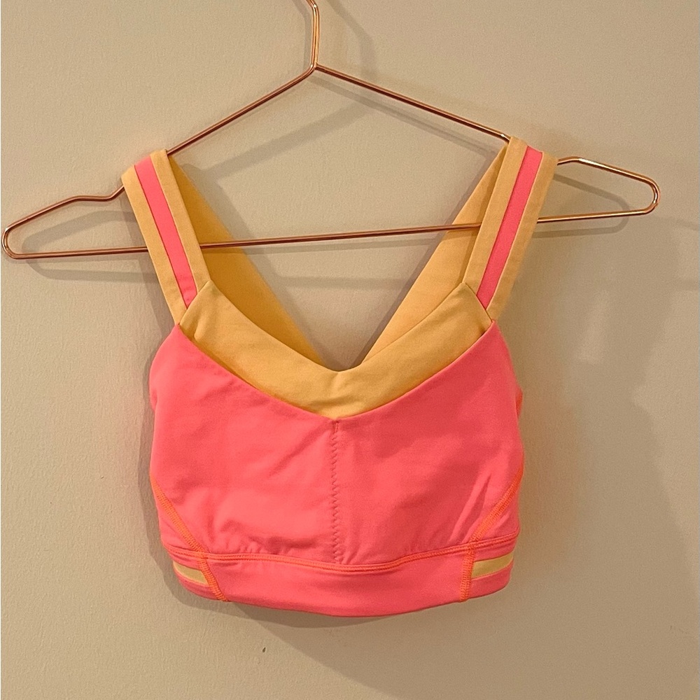 Lululemon Neon Sports Bra - Picture 6 of 7